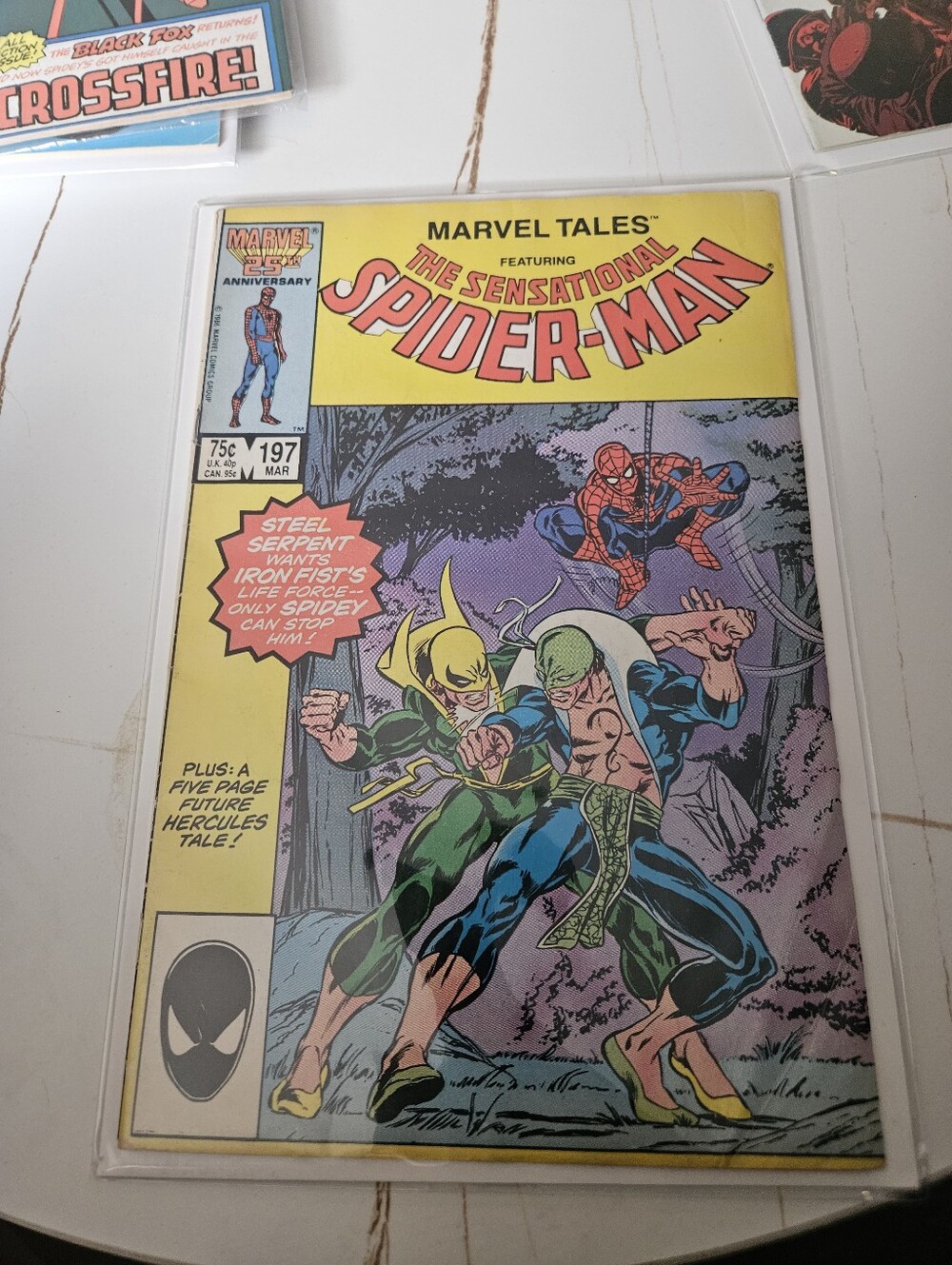Marvel The Sensational Spider-Man Comic - Yellow, Red, Blue